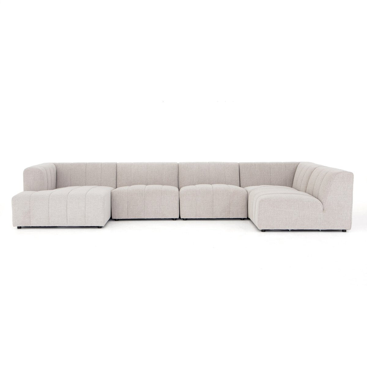 Larkspur Channeled 5-Piece Sectional