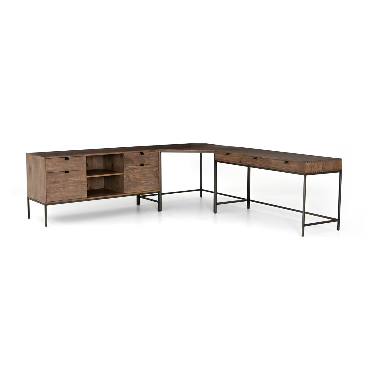 Vorlin Filing Credenza Desk System