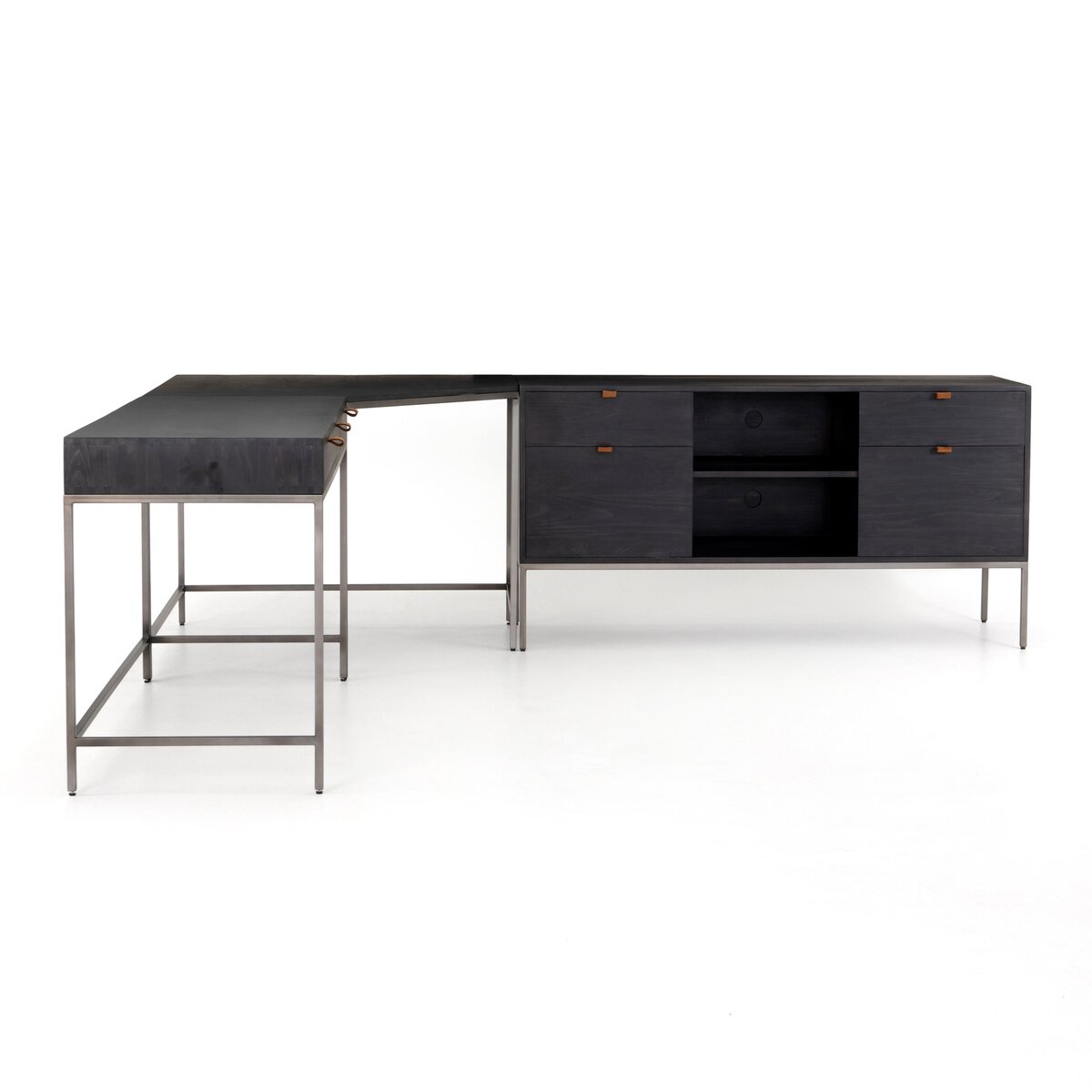 Vorlin Filing Credenza Desk System