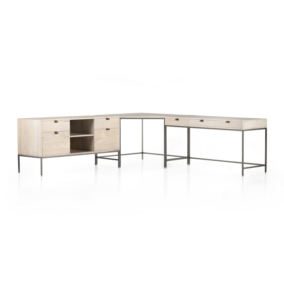 Vorlin Filing Credenza Desk System