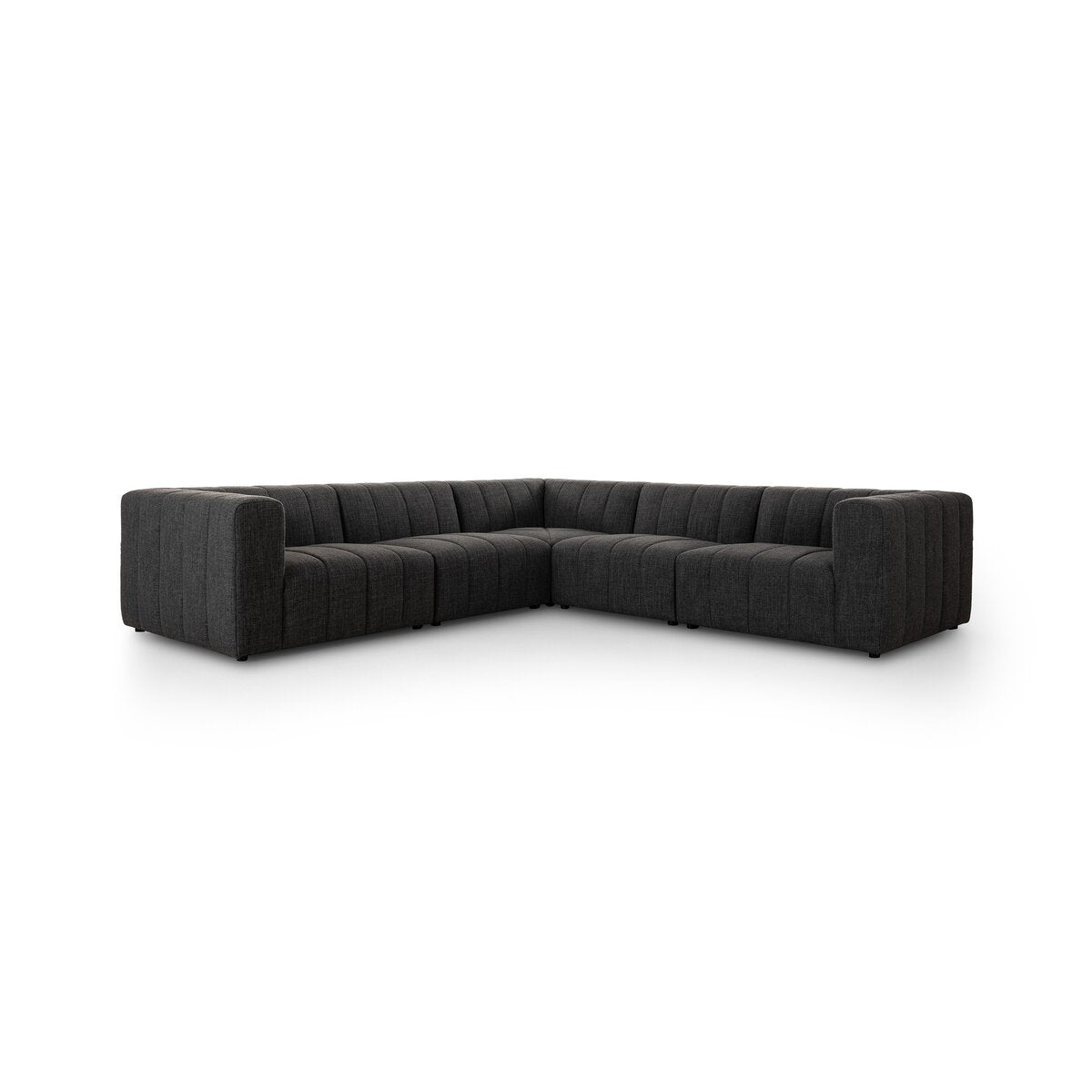 Larkspur Channeled 5-Piece Sectional