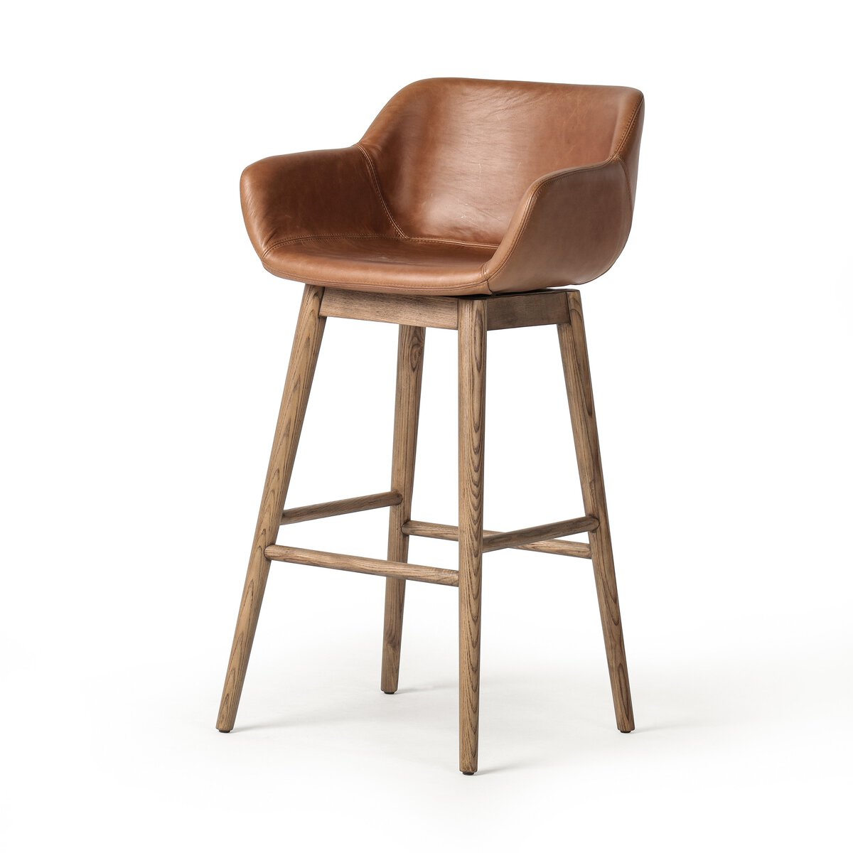 Elm Swivel Bar + Counter Stool