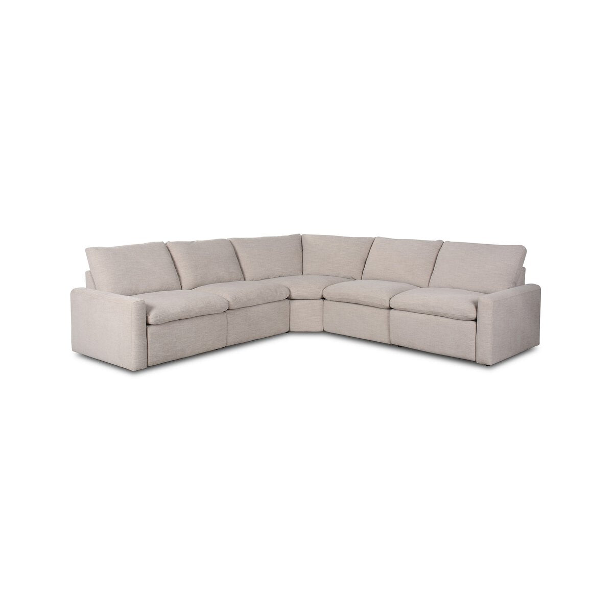 Downieville Power Recliner 5-Piece Sectional