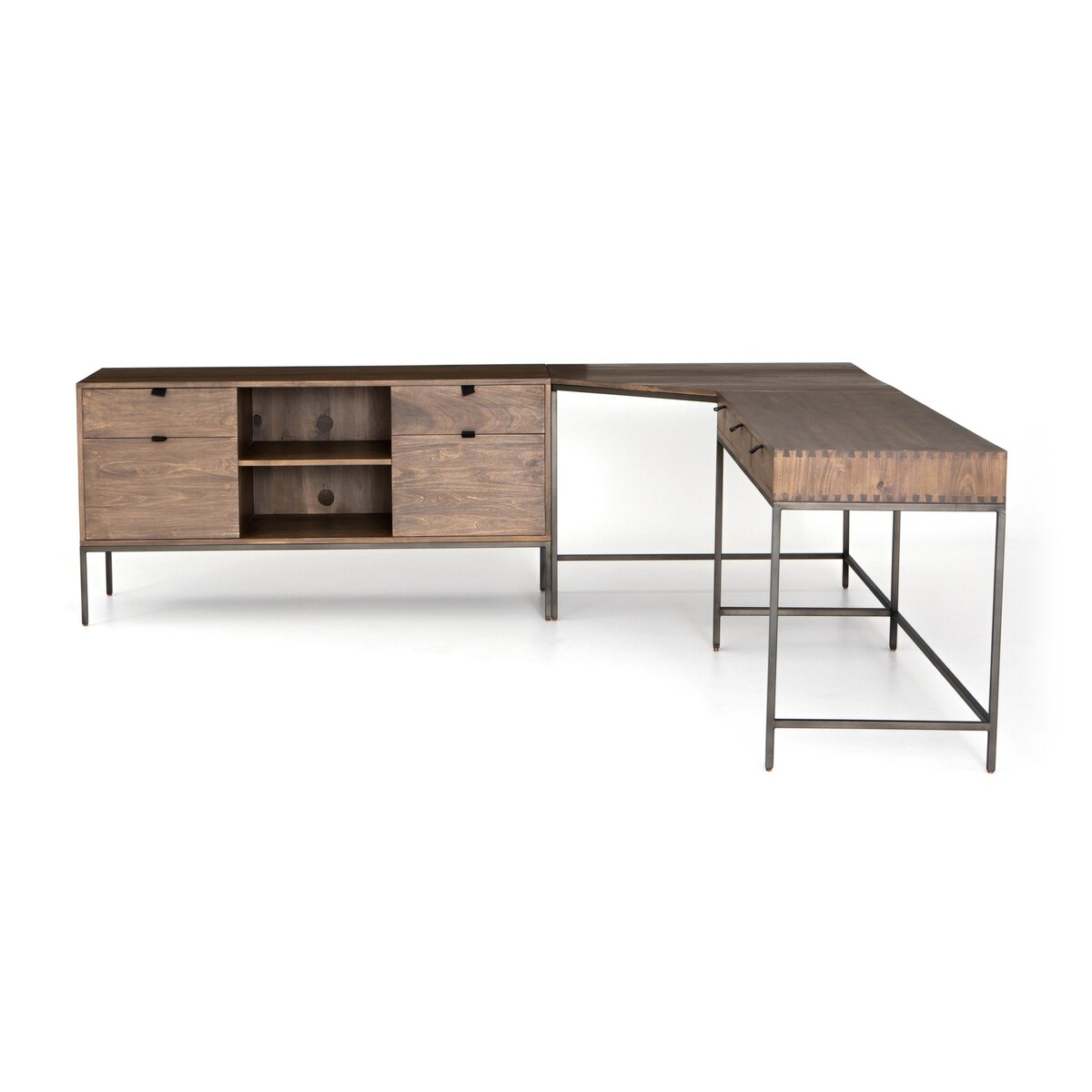 Vorlin Filing Credenza Desk System