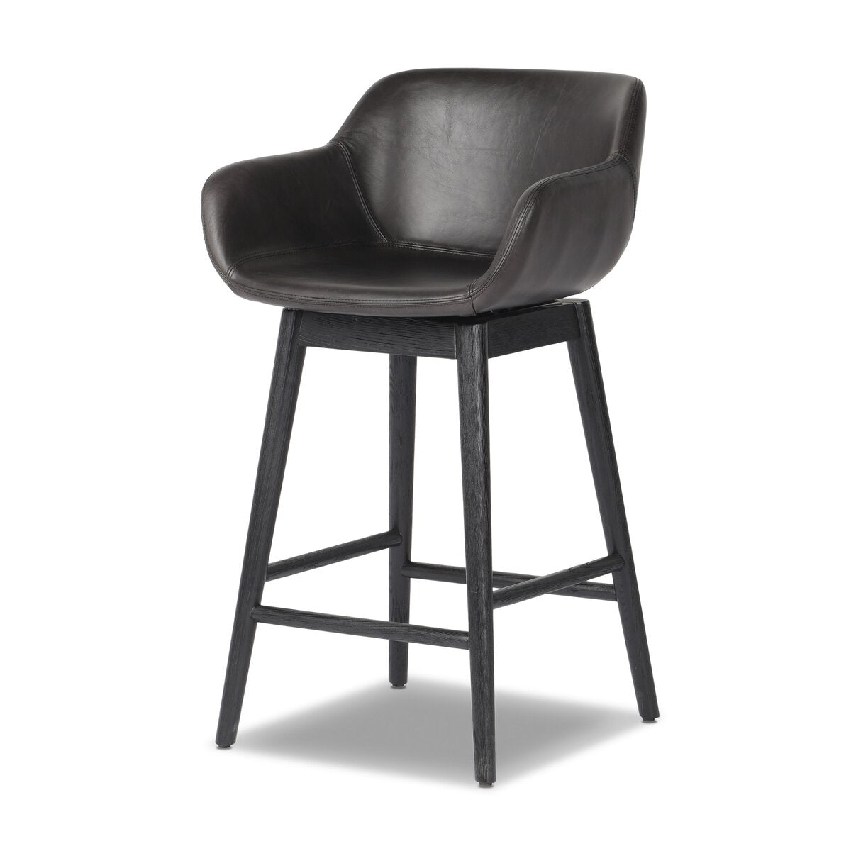 Elm Swivel Bar + Counter Stool