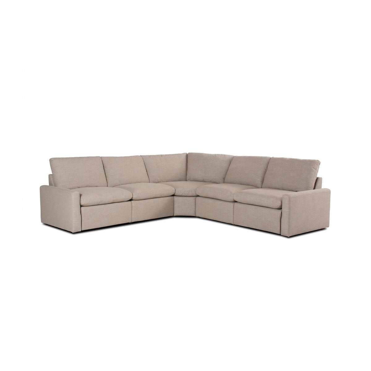 Downieville Power Recliner 5-Piece Sectional