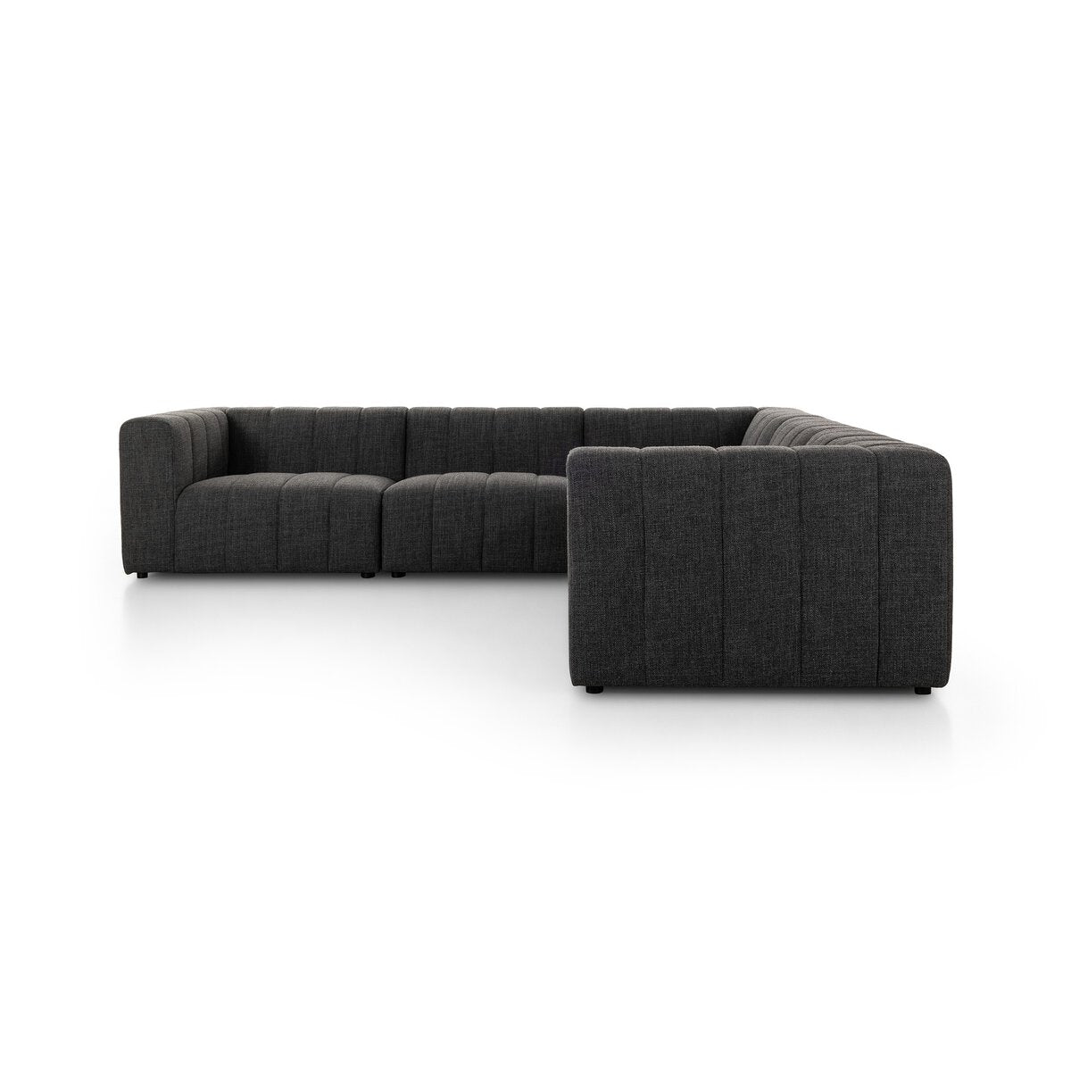 Larkspur Channeled 5-Piece Sectional