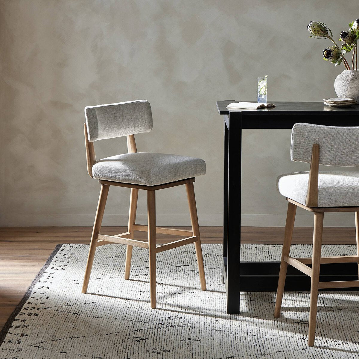 Driftless Swivel Bar + Counter Stool