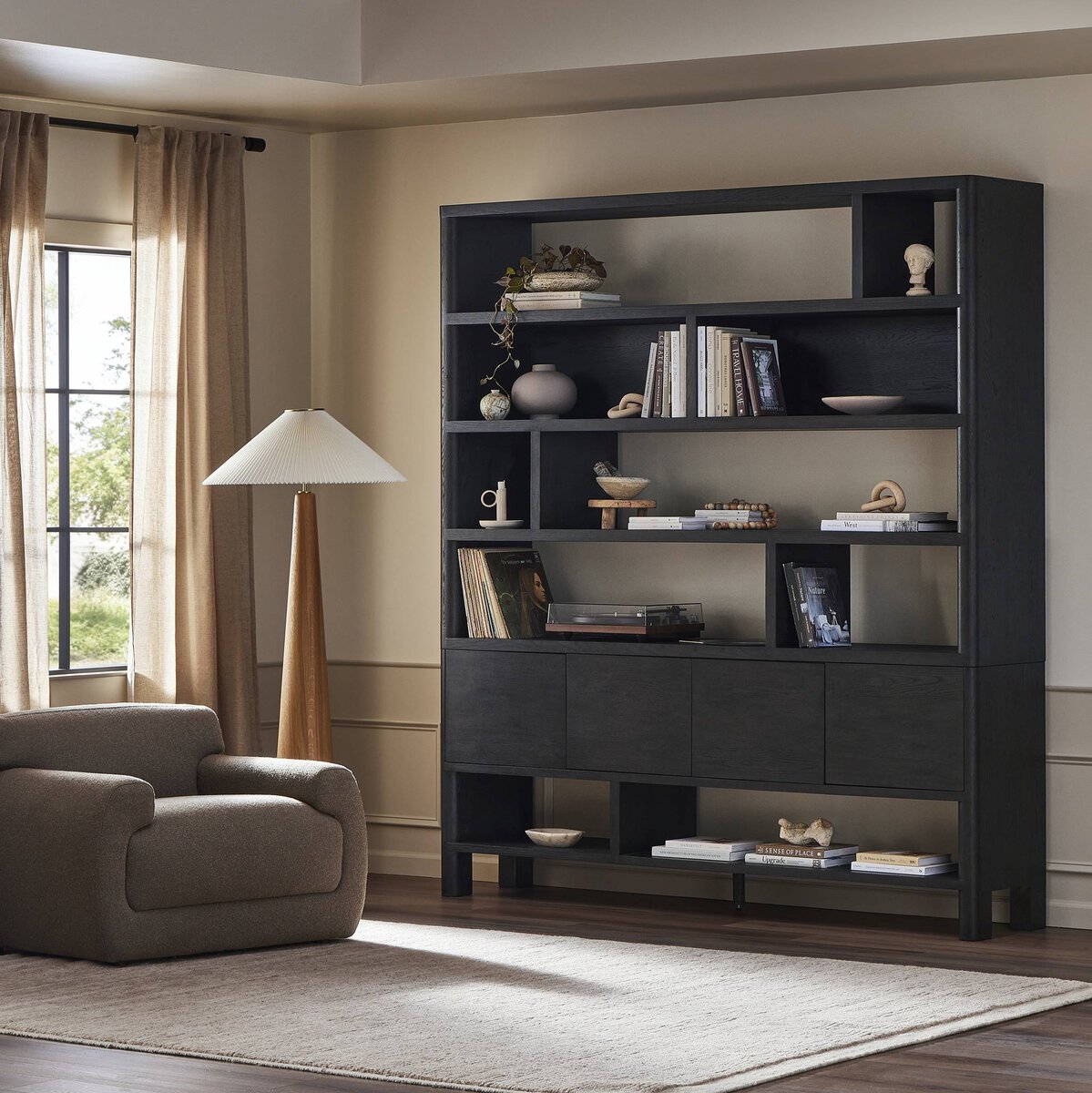 Drayton Wide Bookcase