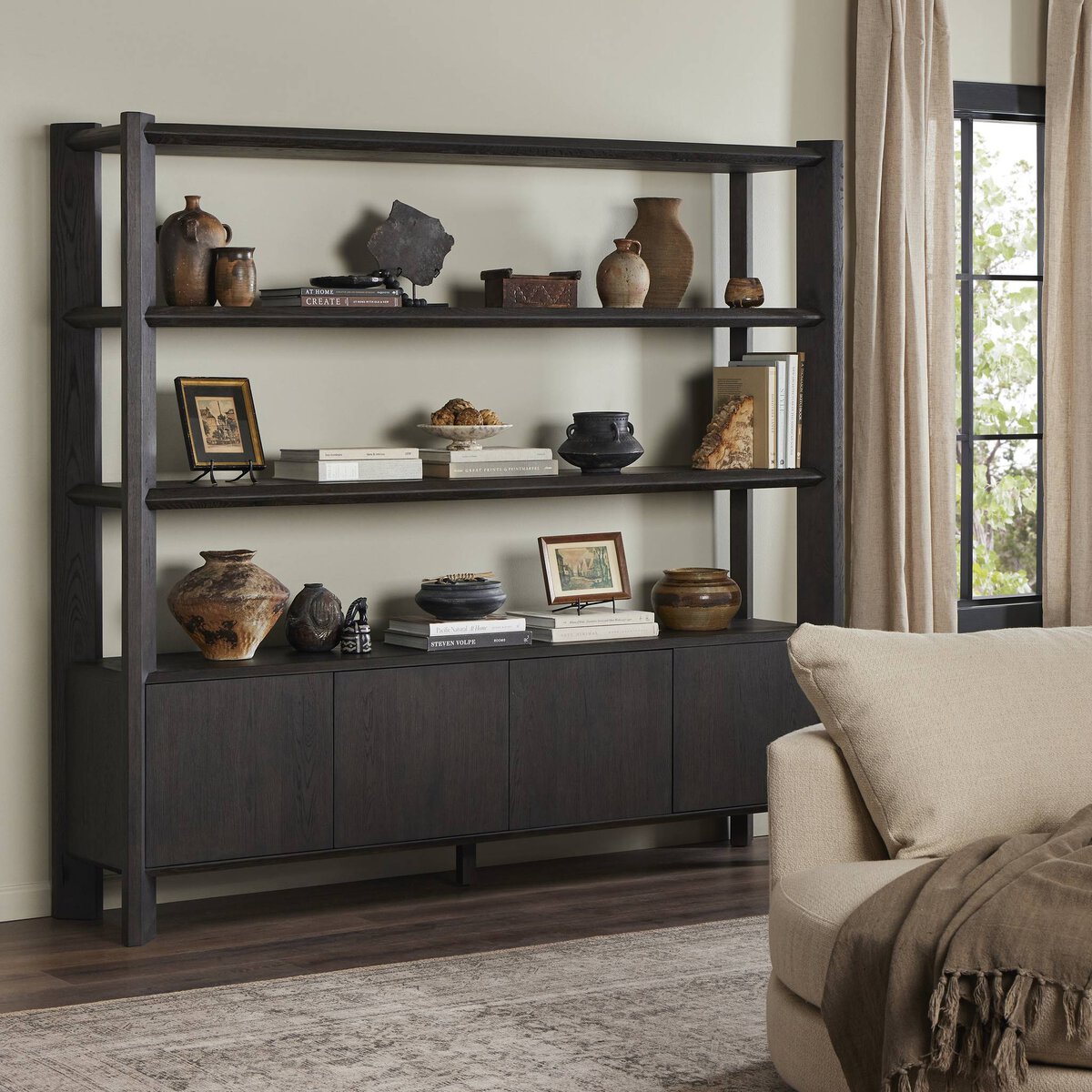 Edgemont Wide Bookshelf