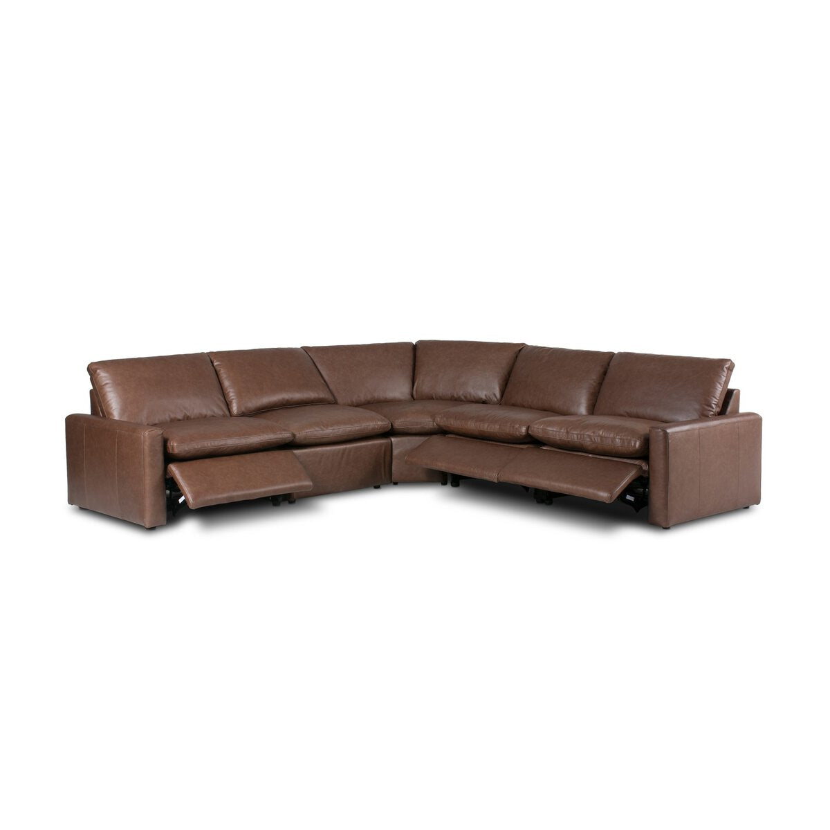 Downieville Power Recliner 5-Piece Sectional