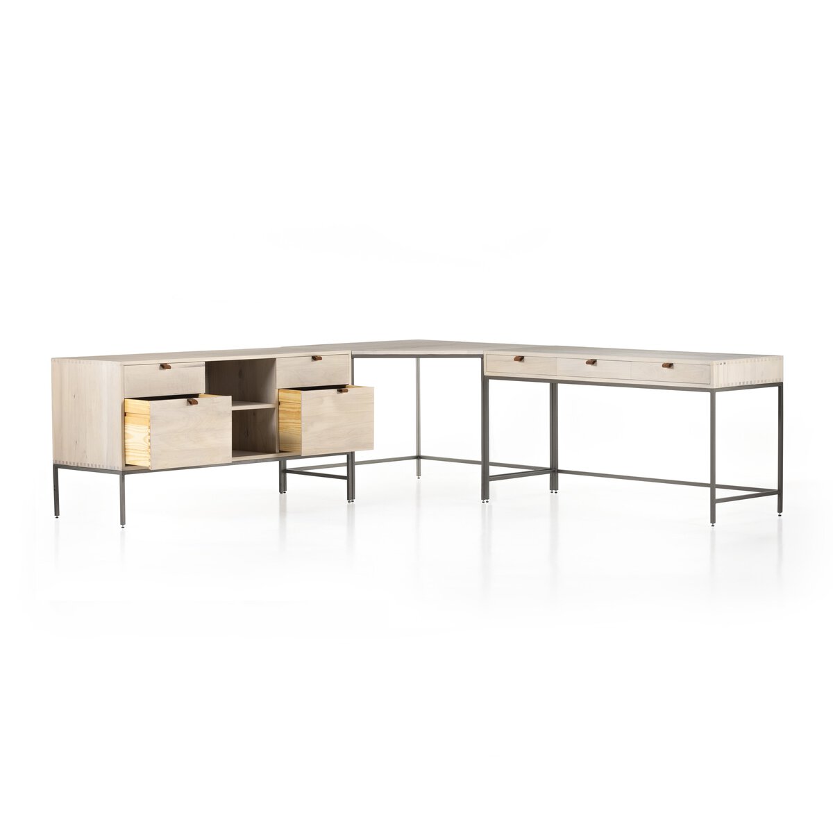 Vorlin Filing Credenza Desk System