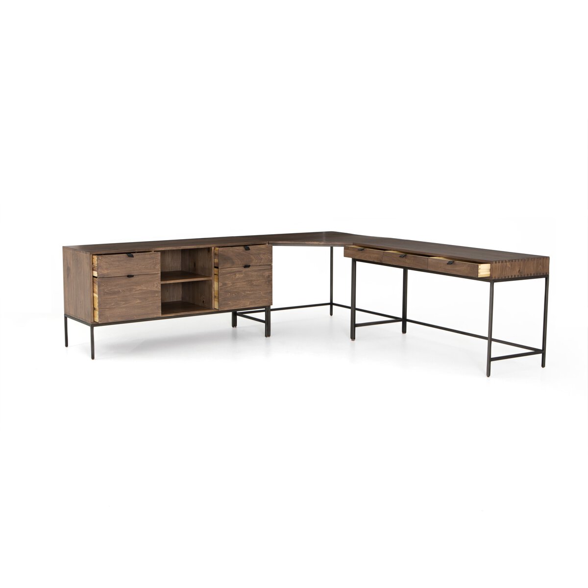 Vorlin Filing Credenza Desk System