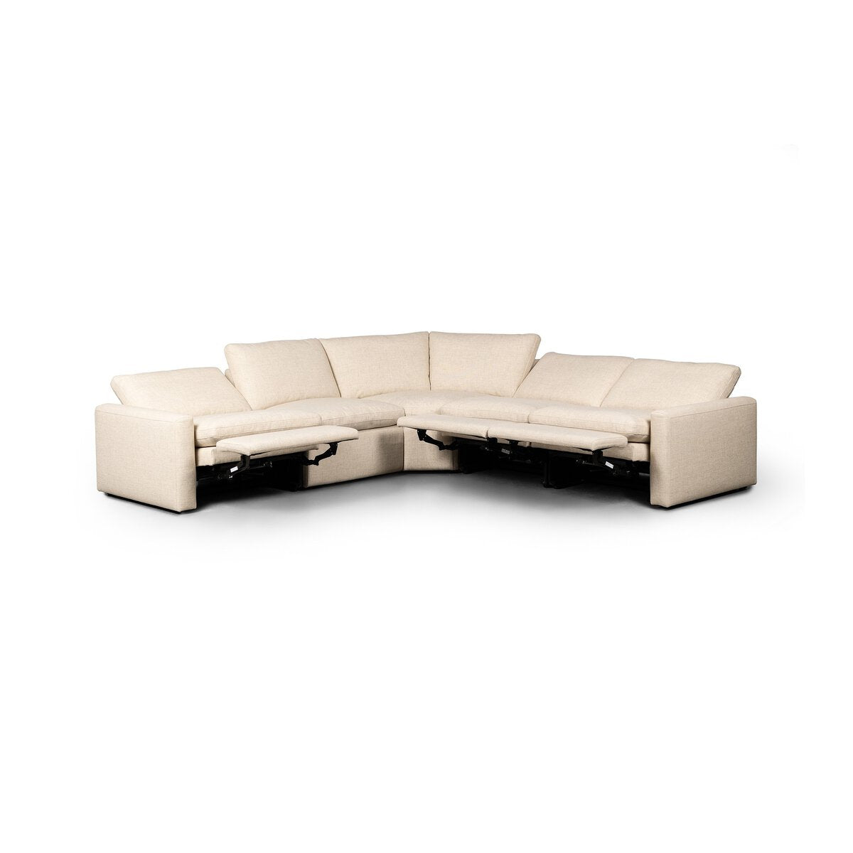 Downieville Power Recliner 5-Piece Sectional