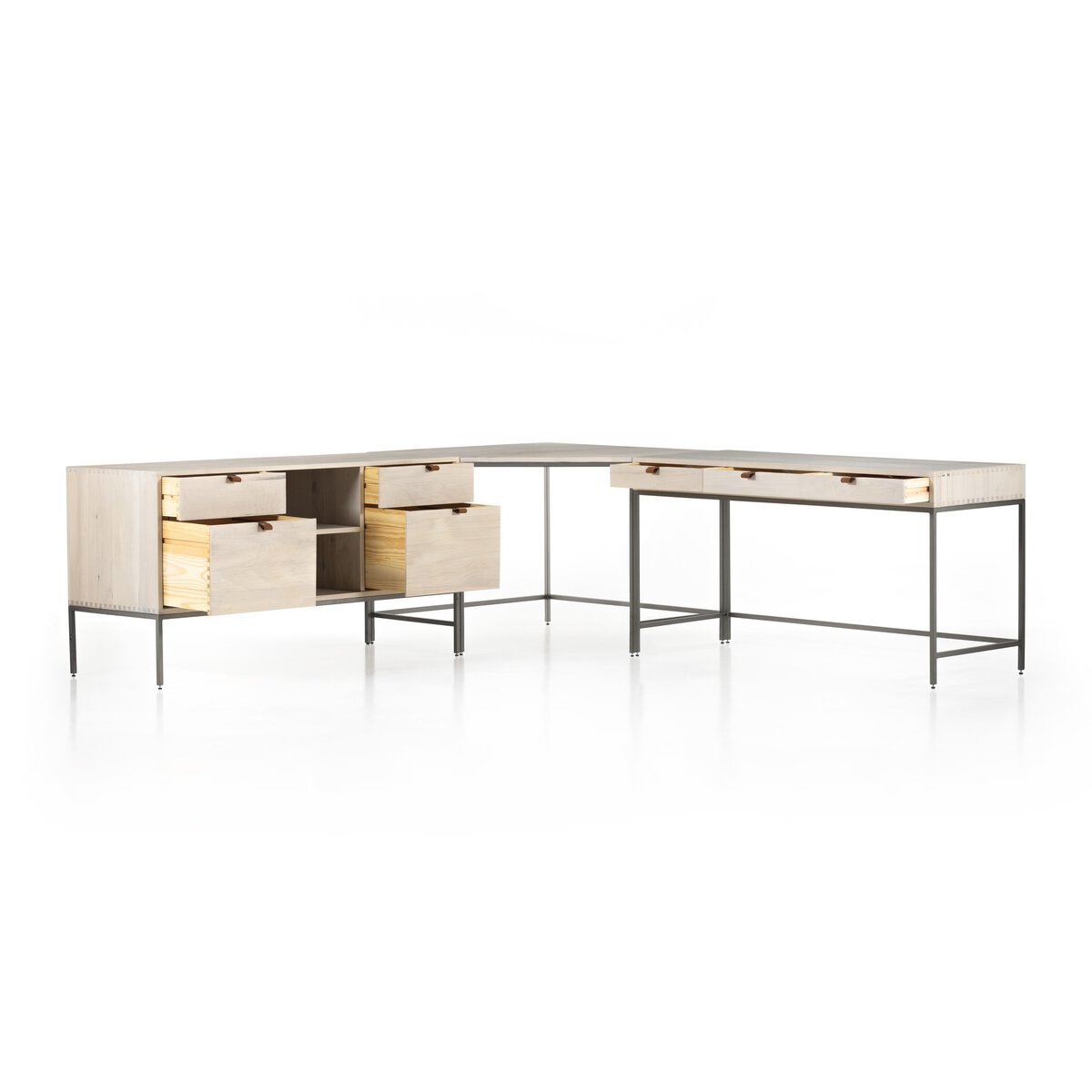 Vorlin Filing Credenza Desk System