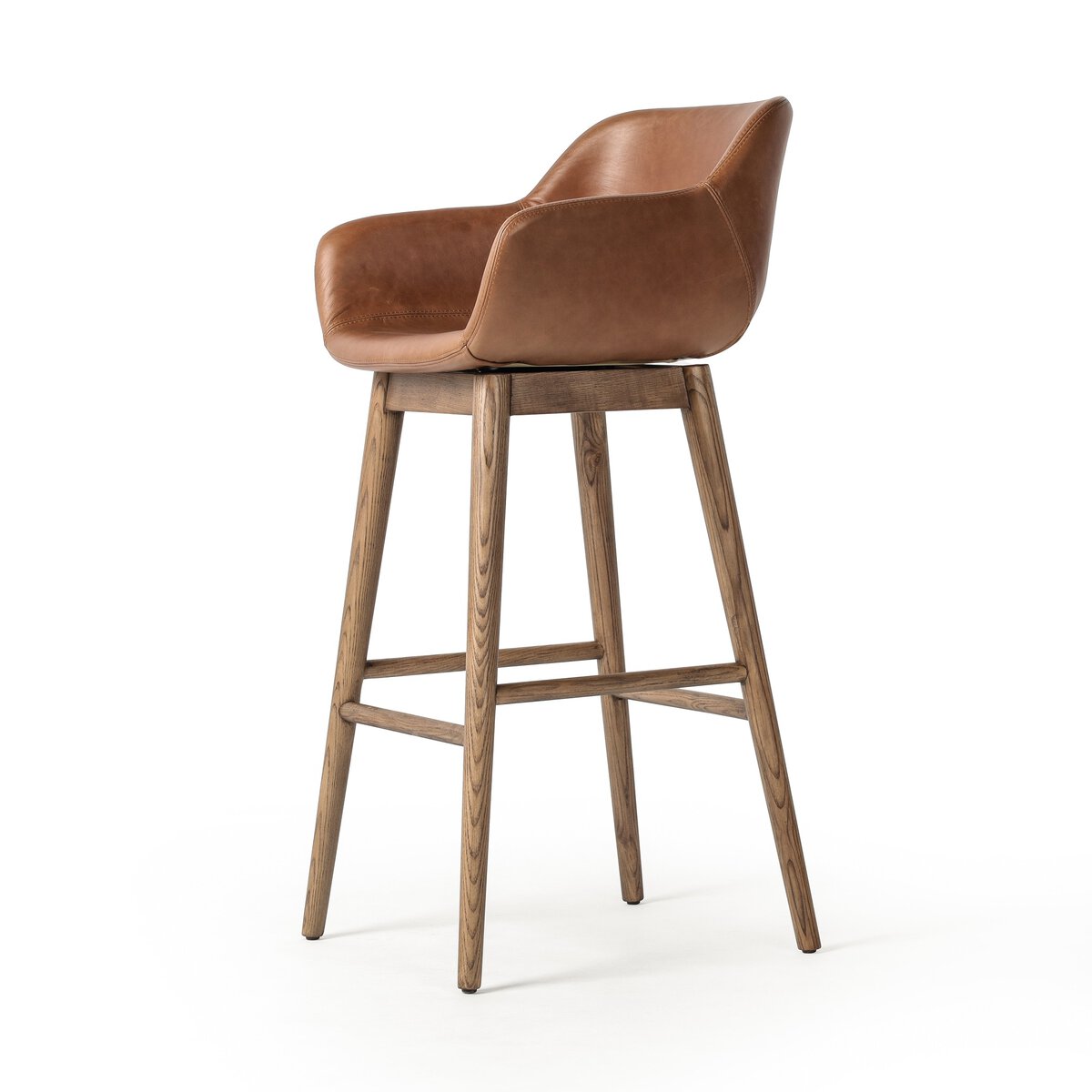 Elm Swivel Bar + Counter Stool