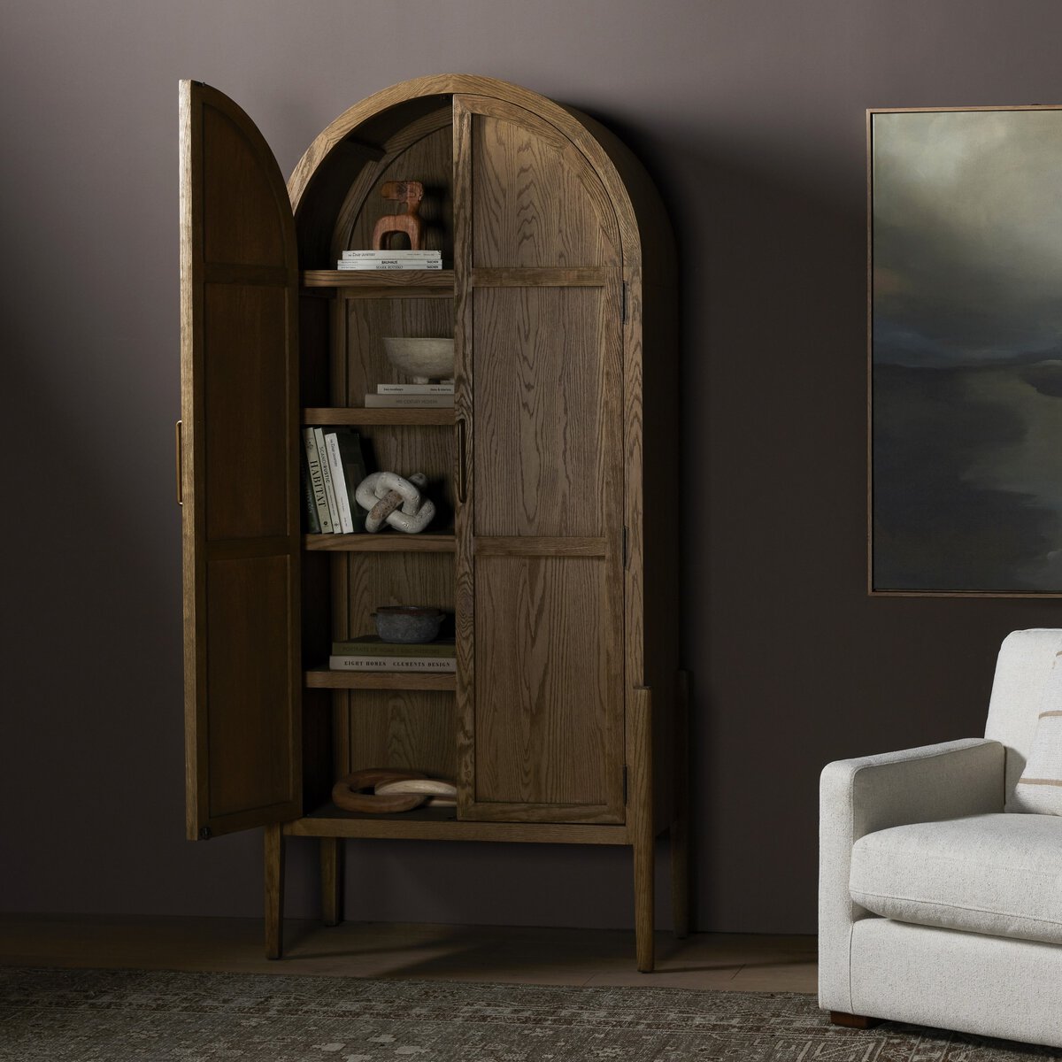 Hawkington Panel Door Cabinet