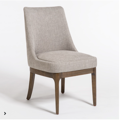 Davidson Dining Chair in Twill Granite