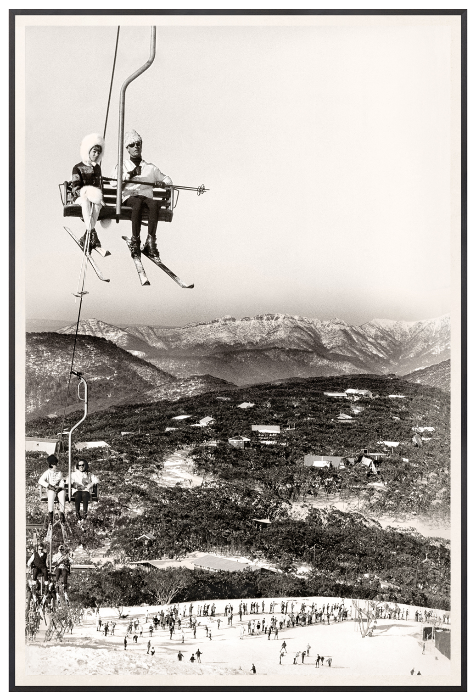 SKI VACATION I, C. 1960 41x61