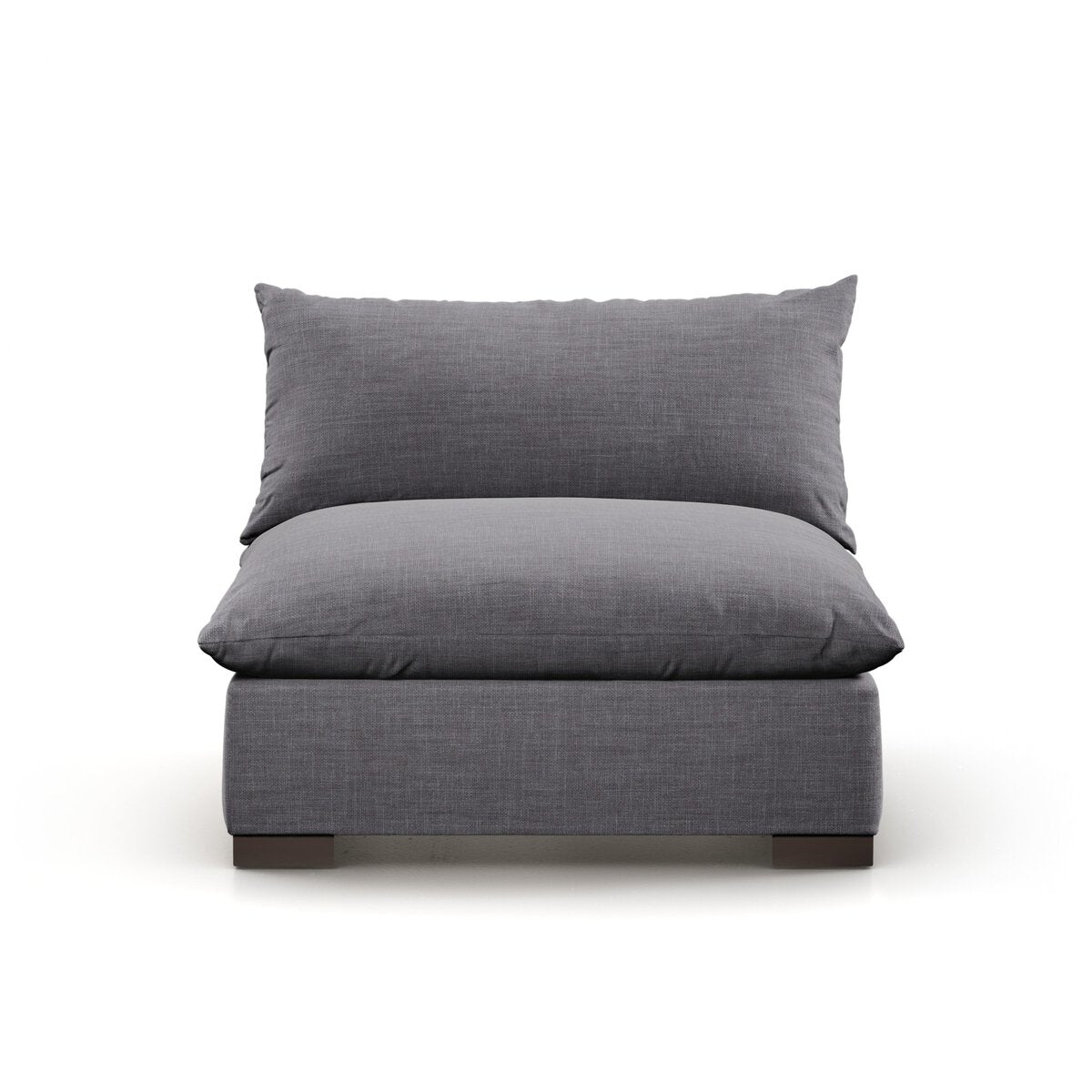 Whitney Sectional Armless Piece - Bennett Charcoal