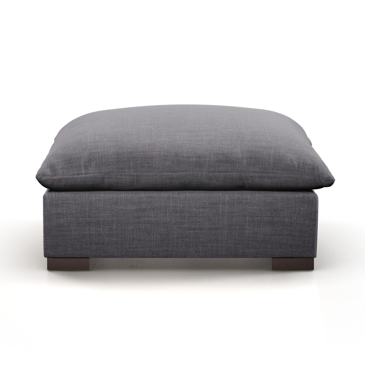 Whitney Sectional Ottoman - Bennett Charcoal