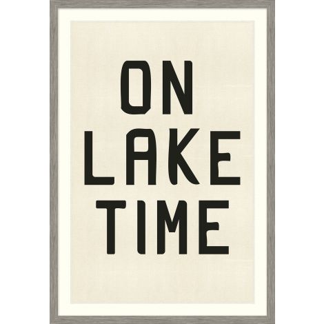 On Lake Time 28x40