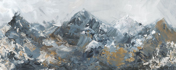 Over the Cold Mountains VII.  60X24