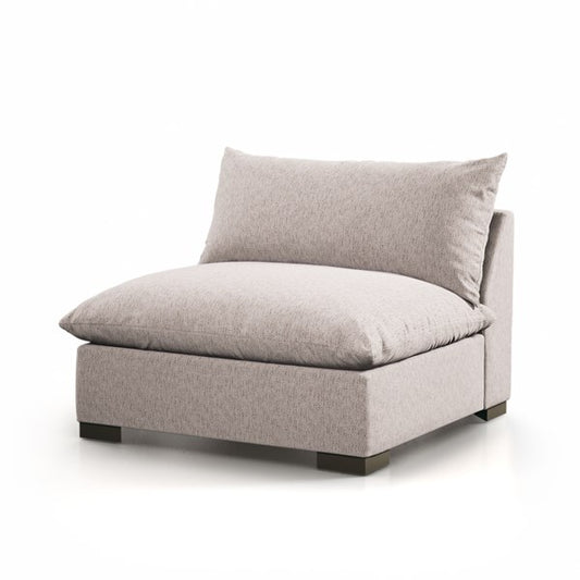 Whitney Sectional Armless Piece | Pebble