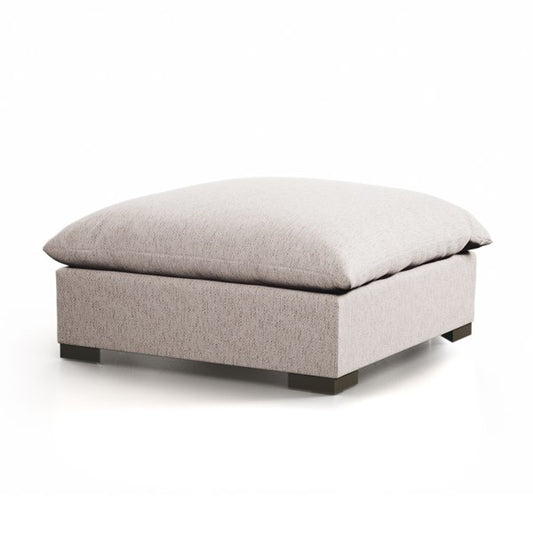 Whitney Sectional Ottoman | Pebble