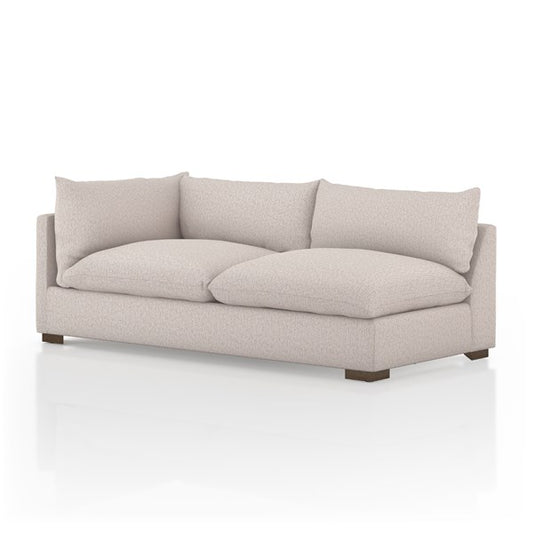 Whitney Sectional LAF Sofa 82" | Pebble