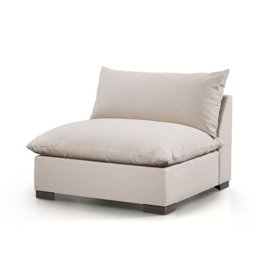 Whitney Sectional Armless Piece | Moon