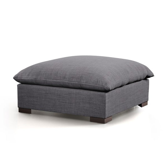 Whitney Sectional Ottoman | Charcoal