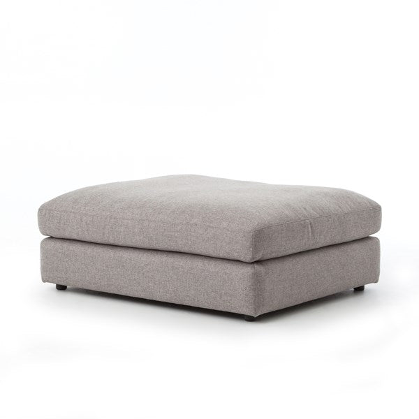 Rubicon Sectional Ottoman | Pewter